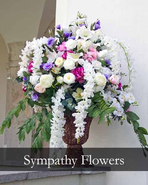 Sympathy Flowers, Pedestal Flowers, Funeral Flowers
