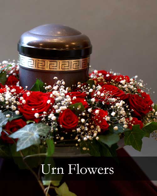 Urn Flowers, Flowers For The Urn, Cremation Flowers