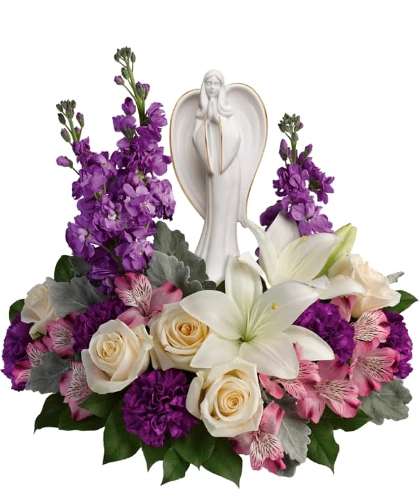 Sympathy Bouquet, Funeral Flower Arrangement, Hoover Fisher Florist, Same Day Funeral Flower Delivery