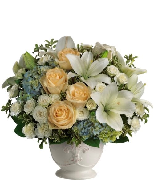 Sympathy Bouquet, Funeral Flower Arrangement, Hoover Fisher Florist, Same Day Funeral Flower Delivery