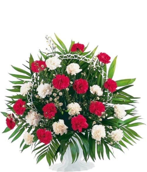 Sympathy Bouquet, Funeral Flower Arrangement, Hoover Fisher Florist, Same Day Funeral Flower Delivery