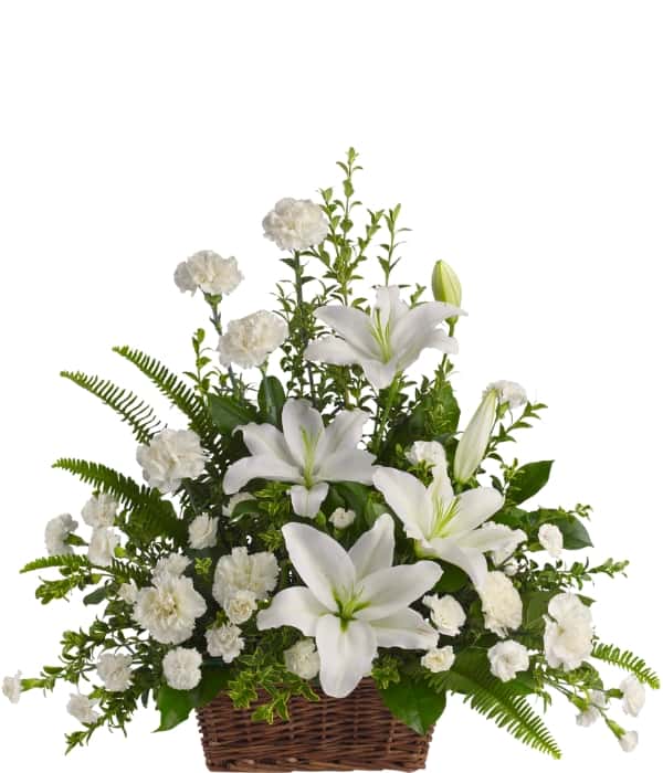 Sympathy Bouquet, Funeral Flower Arrangement, Hoover Fisher Florist, Same Day Funeral Flower Delivery