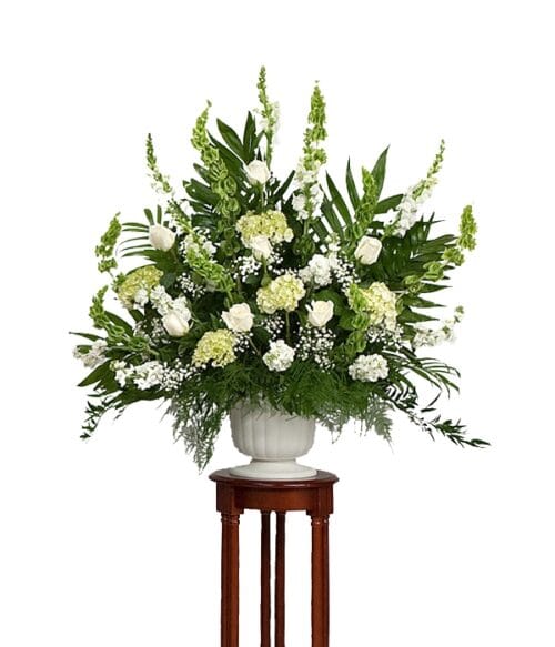 Sympathy Bouquet, Funeral Flower Arrangement, Hoover Fisher Florist, Same Day Funeral Flower Delivery