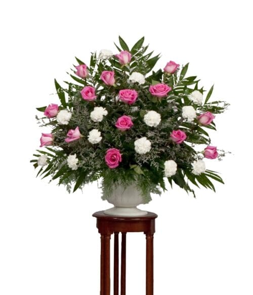 Sympathy Bouquet, Funeral Flower Arrangement, Hoover Fisher Florist, Same Day Funeral Flower Delivery