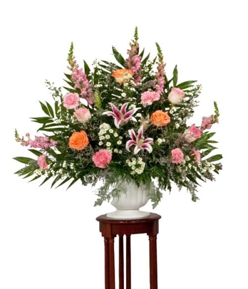 Sympathy Bouquet, Funeral Flower Arrangement, Hoover Fisher Florist, Same Day Funeral Flower Delivery