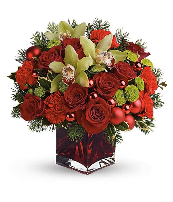 Merry & Bright Christmas Bouquet