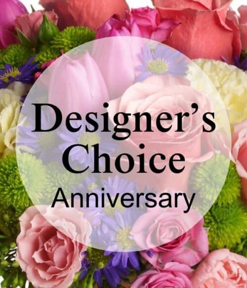 Designer's Choice Flower Bouquet, Hoover Fisher Florist, Farm-Fresh Flowers, Same Day Delivery