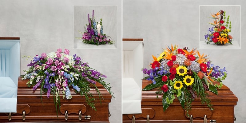 Sympathy Flowers, Casket Sprays, Hoover Fisher Florist, Same Day Sympathy Flower Delivery