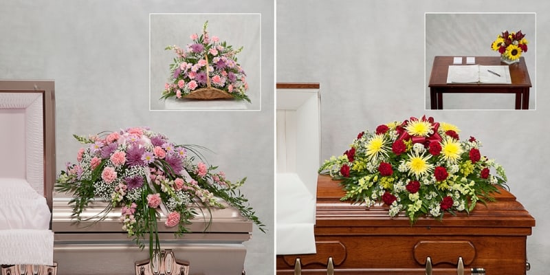 Sympathy Flowers, Casket Sprays, Hoover Fisher Florist, Same Day Sympathy Flower Delivery