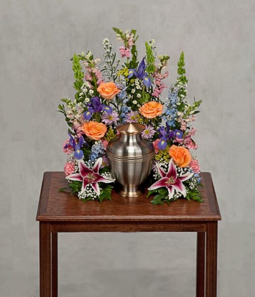 Funeral Flowers, Urn Flowers, Sympathy Flowers, Hoover Fisher Florist, Same Day Delivery