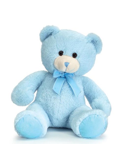Plush Teddy Bear, Blue Teddy Bear