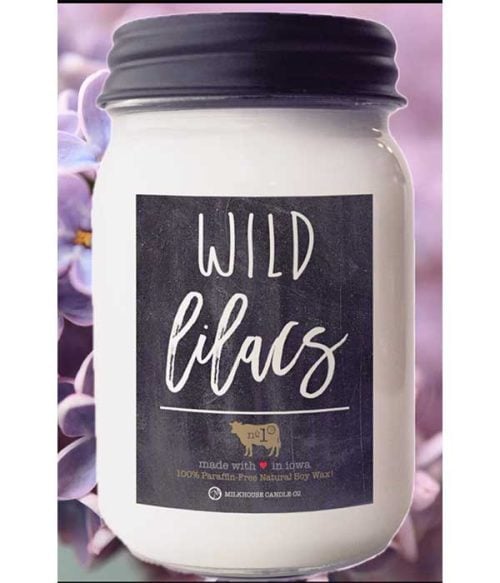 Wild Lilacs Scented Candle